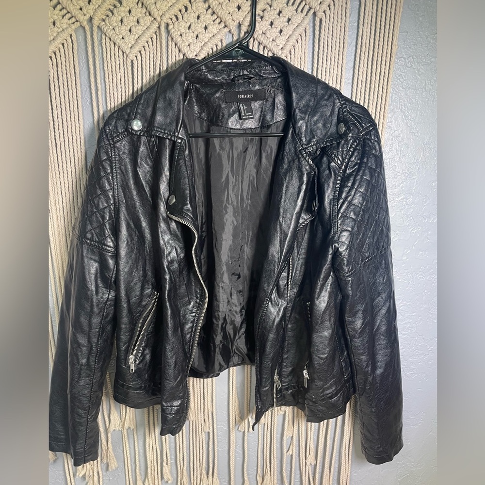 Forever 21 faux leather Moro jacket